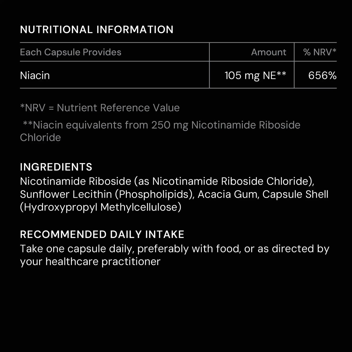 Liposomal Nicotinamide Riboside