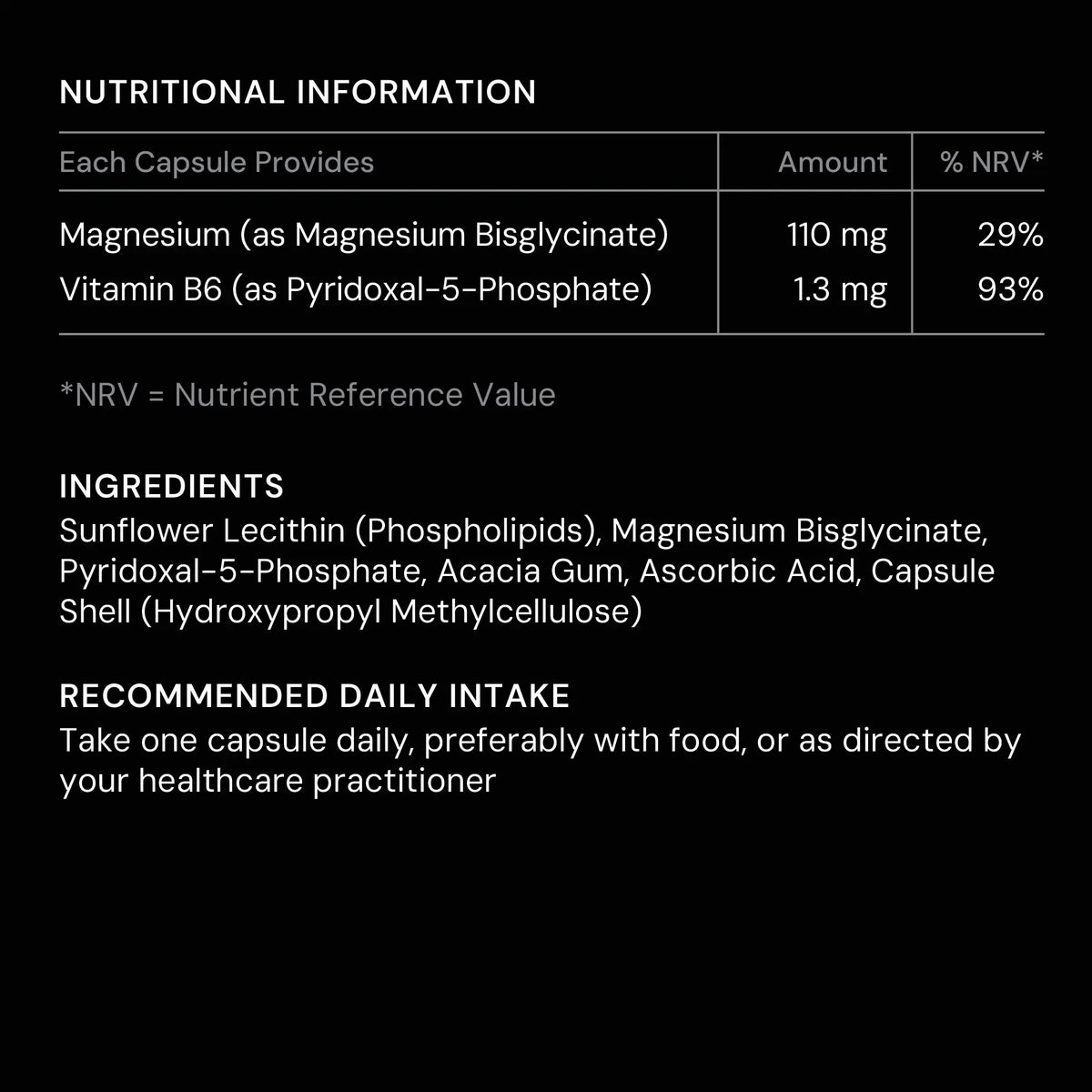 Liposomal Magnesium Glycinate B6